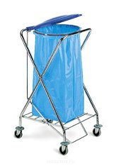 Нужны ли главные сестры ??? - тележка для грязноо белья.jpg