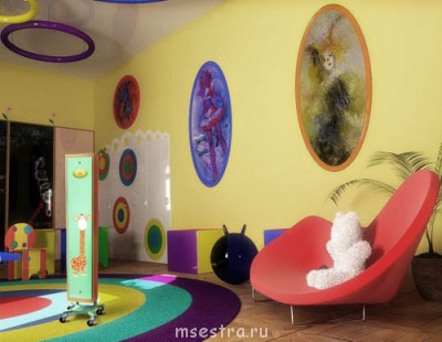 Работа бак. лампы в генер. уборку - sunny_in_kindergarten.jpg